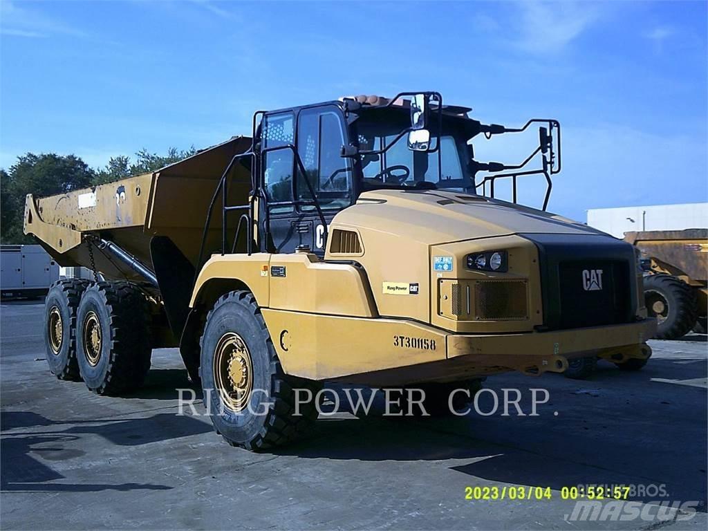 CAT 730WW 탱커 트럭