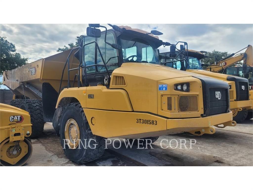 CAT 730WW 탱커 트럭