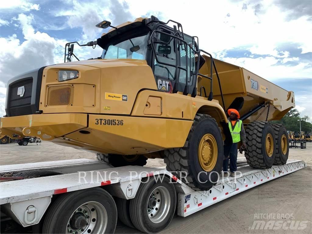 CAT 730WW 탱커 트럭