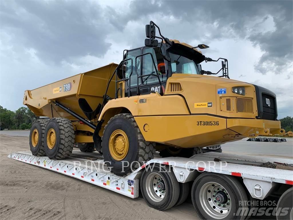 CAT 730WW 탱커 트럭