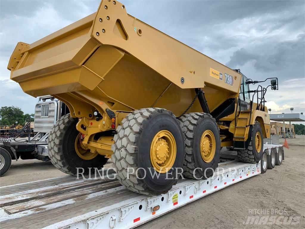CAT 730WW 탱커 트럭