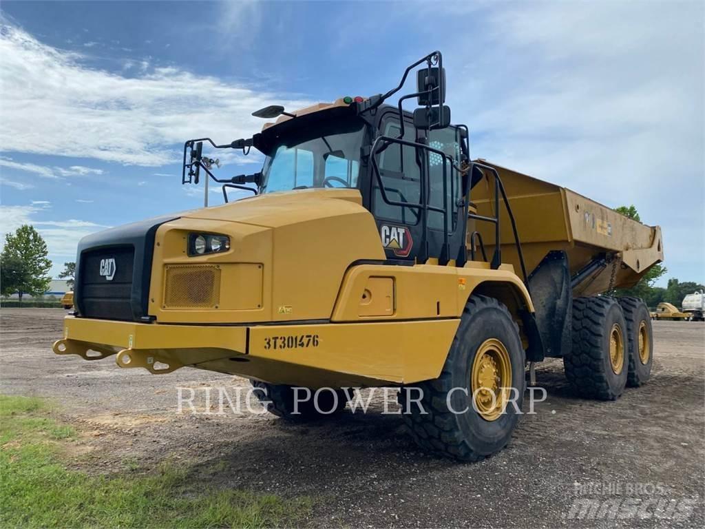 CAT 730WW 탱커 트럭