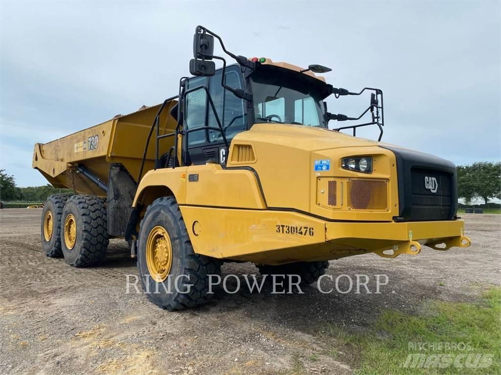 CAT 730WW 탱커 트럭
