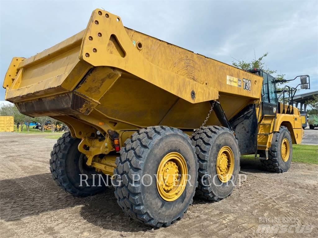 CAT 730WW 탱커 트럭