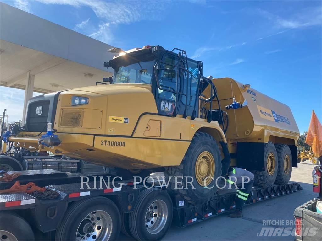 CAT 730WW 탱커 트럭