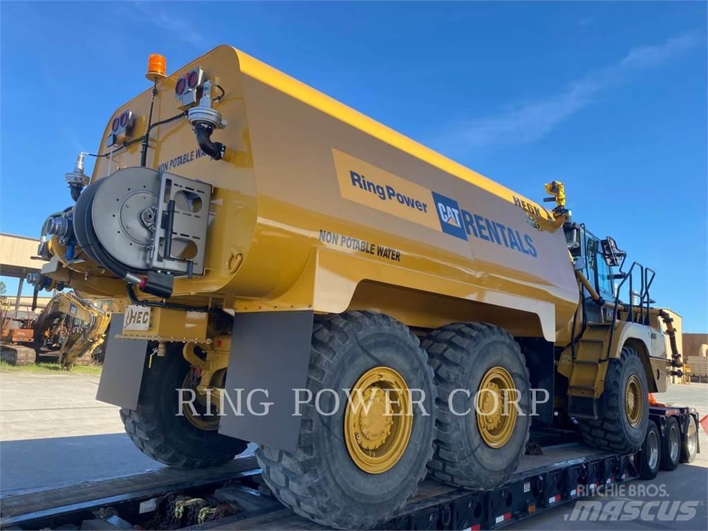 CAT 730WW 탱커 트럭