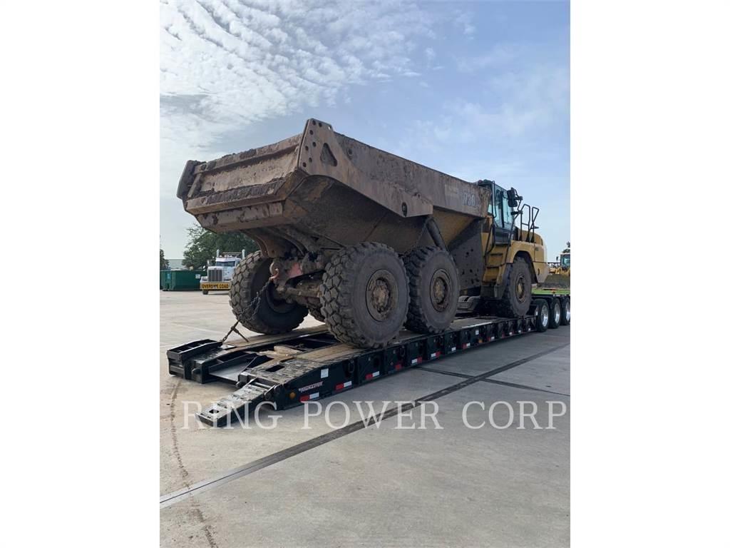 CAT 730WW 탱커 트럭