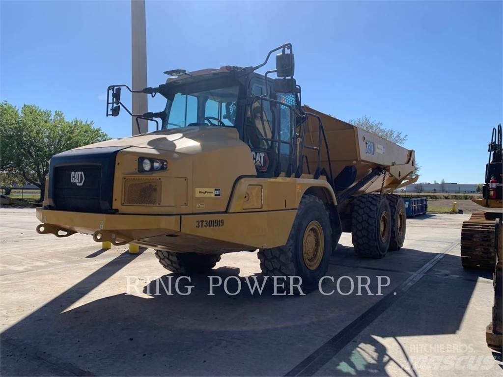 CAT 730WW 탱커 트럭
