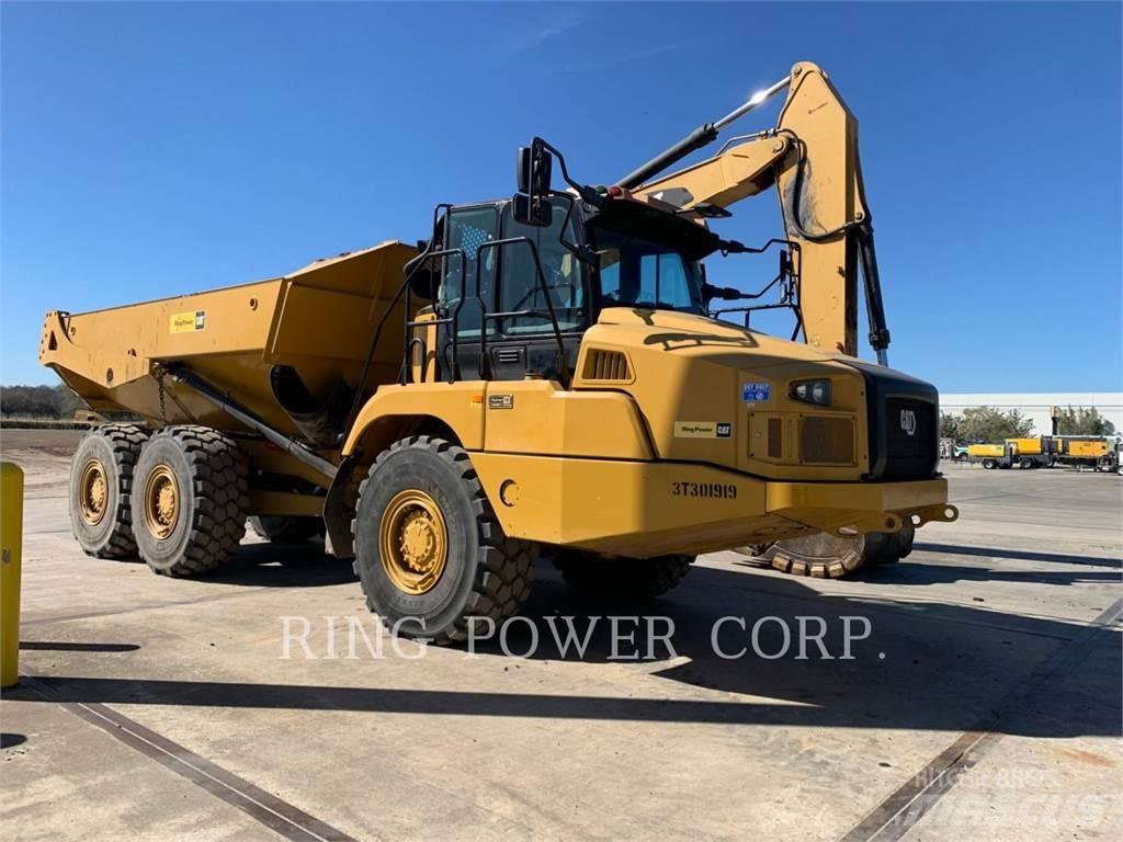 CAT 730WW 탱커 트럭