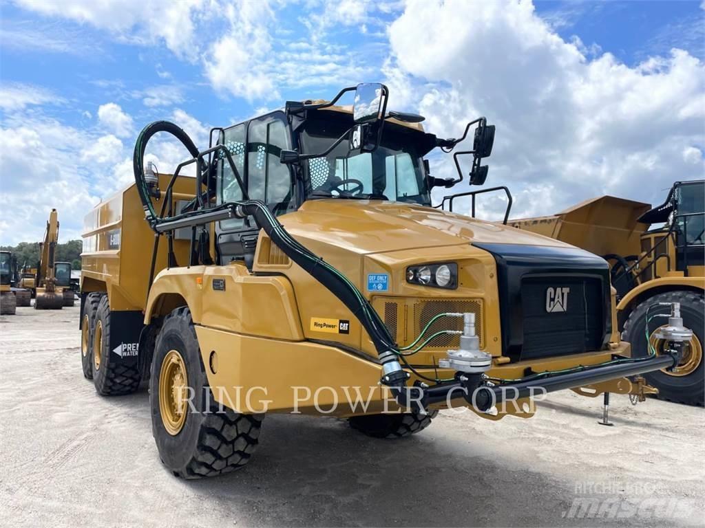 CAT 730WW 탱커 트럭