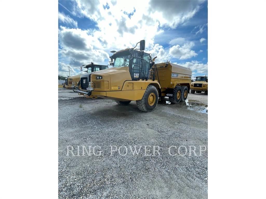 CAT 730WW 탱커 트럭