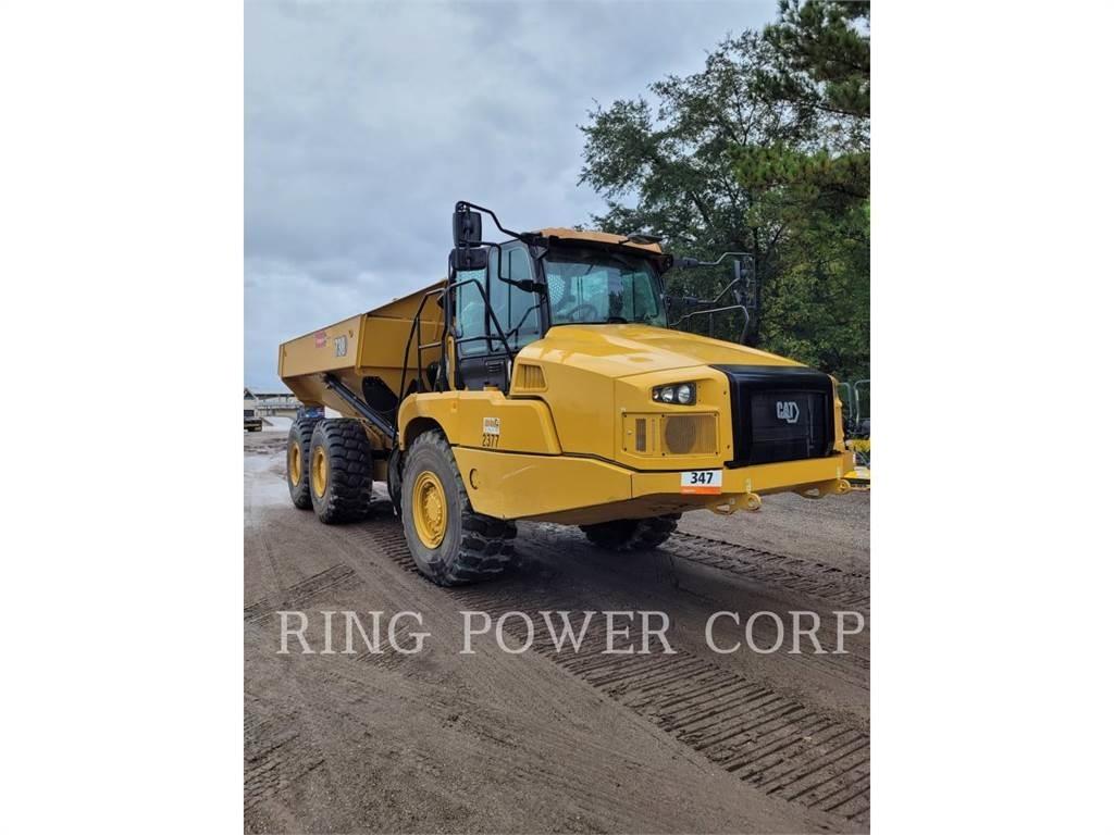 CAT 730WW 탱커 트럭