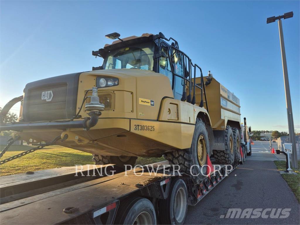 CAT 730WW 탱커 트럭