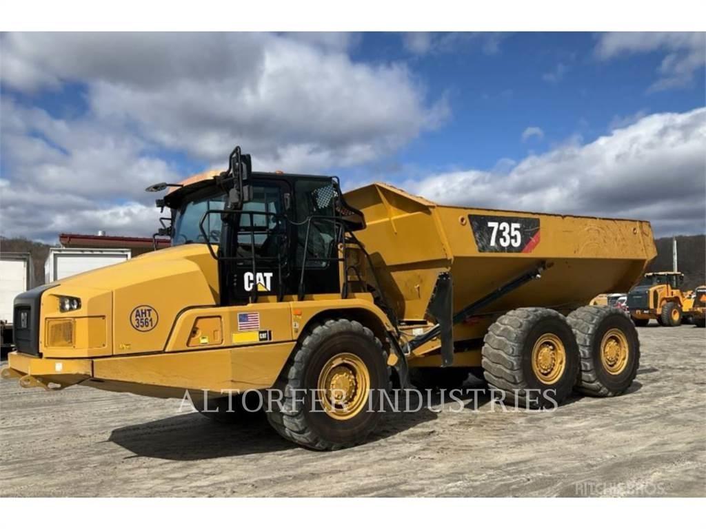 CAT 735 연결식 홀러