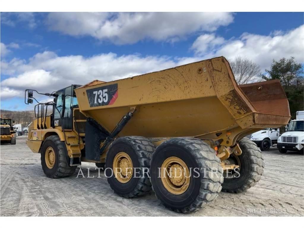CAT 735 연결식 홀러