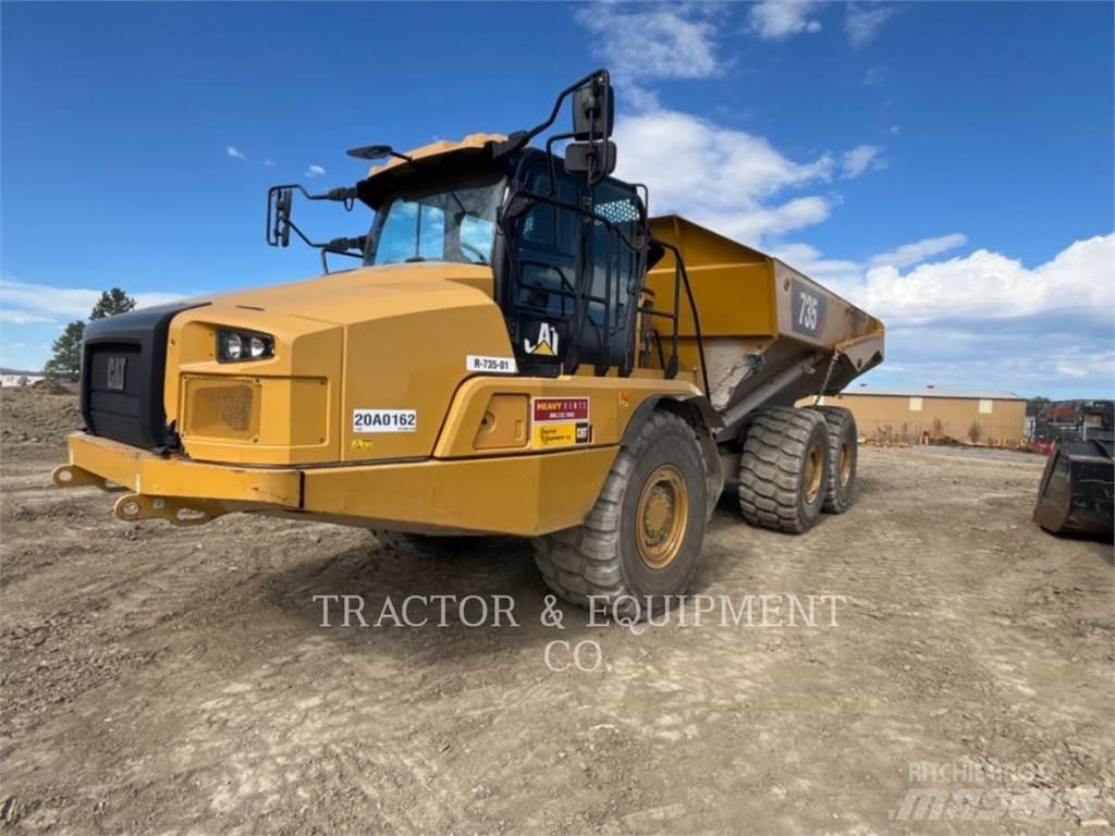 CAT 735 연결식 홀러