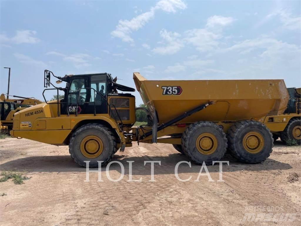 CAT 735 연결식 홀러