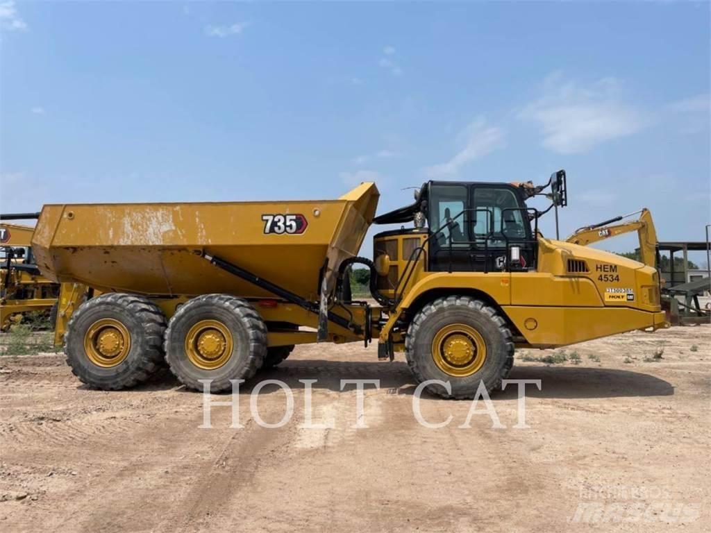 CAT 735 연결식 홀러