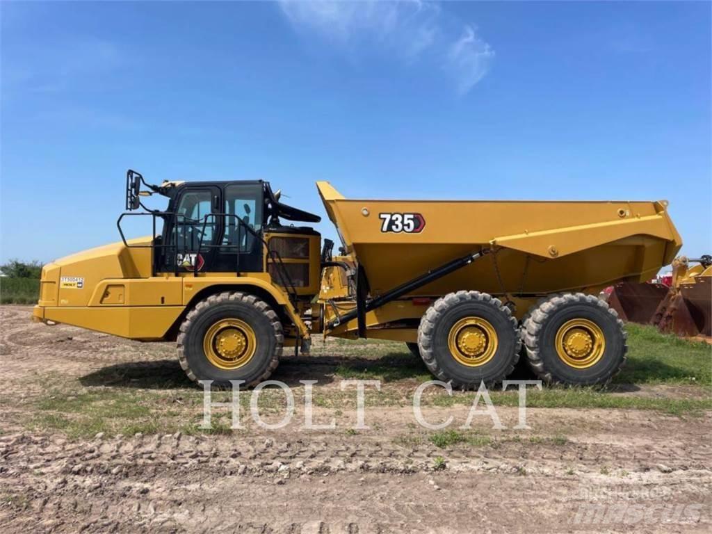 CAT 735 연결식 홀러