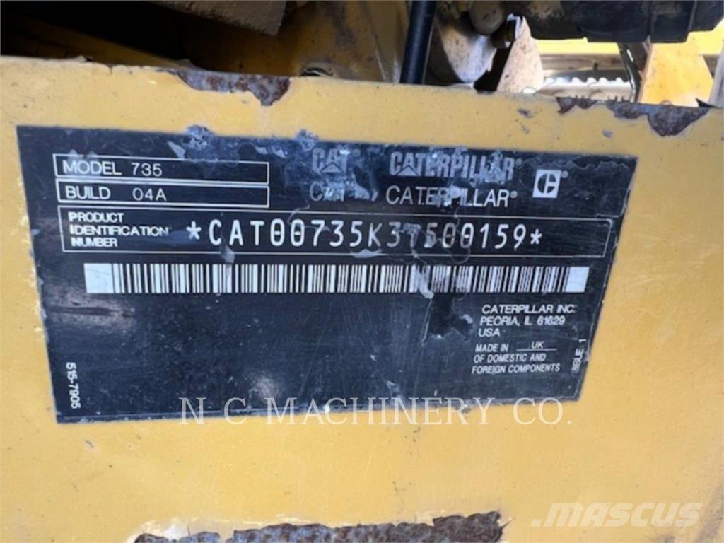 CAT 735 연결식 홀러
