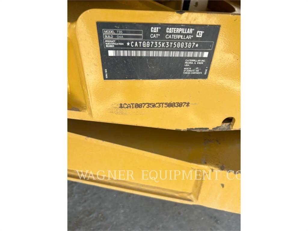 CAT 735 연결식 홀러