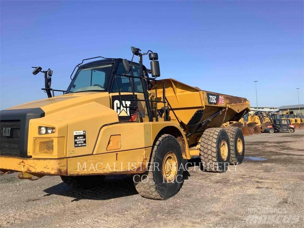 CAT 735C 연결식 홀러