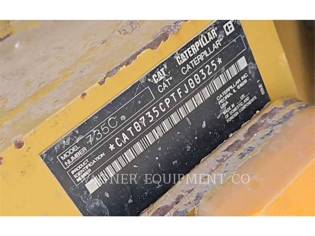 CAT 735C 연결식 홀러