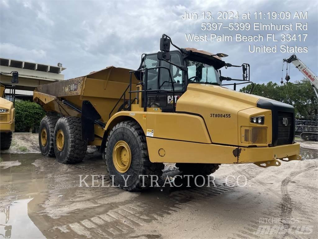 CAT 740 연결식 홀러