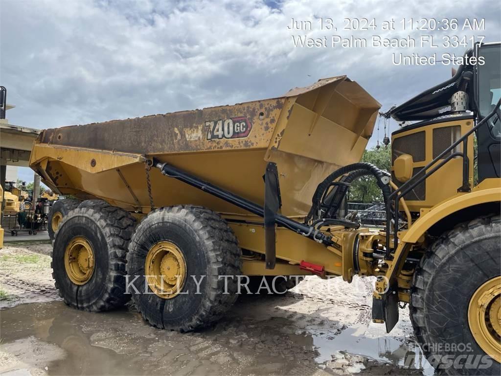 CAT 740 연결식 홀러