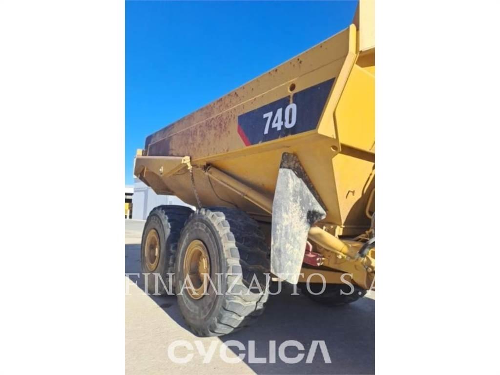 CAT 740 연결식 홀러