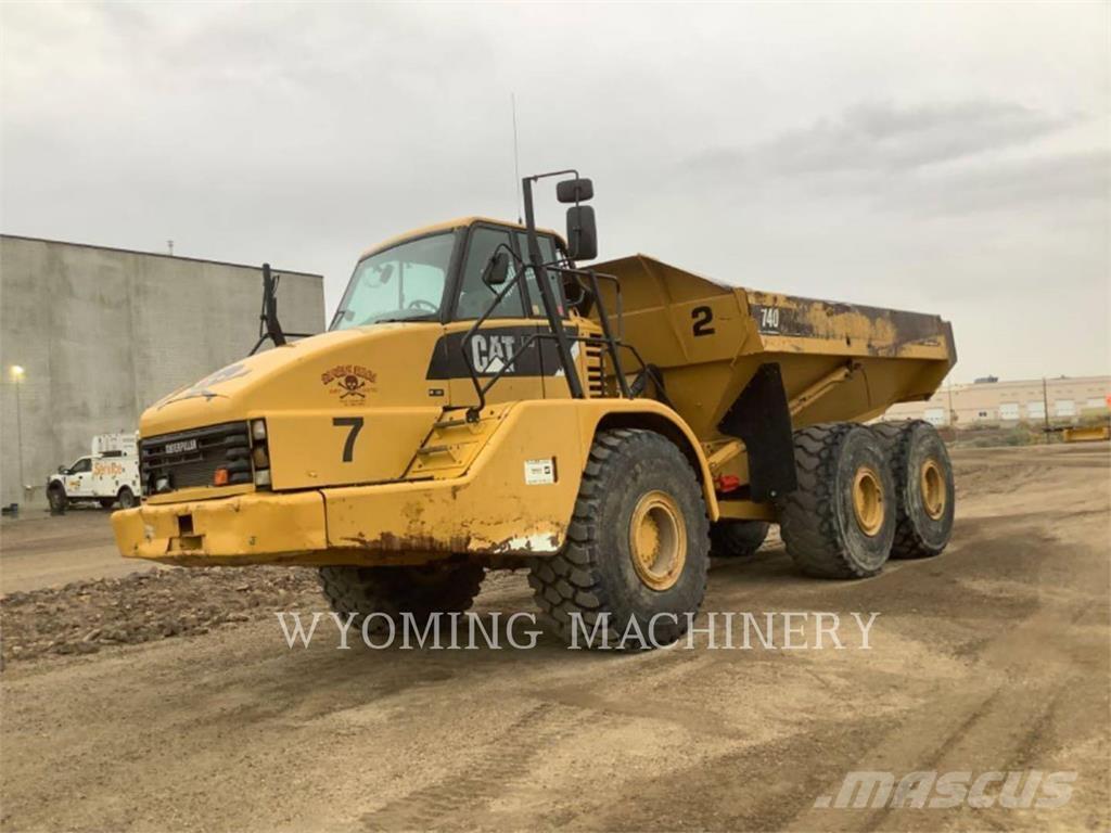 CAT 740 연결식 홀러