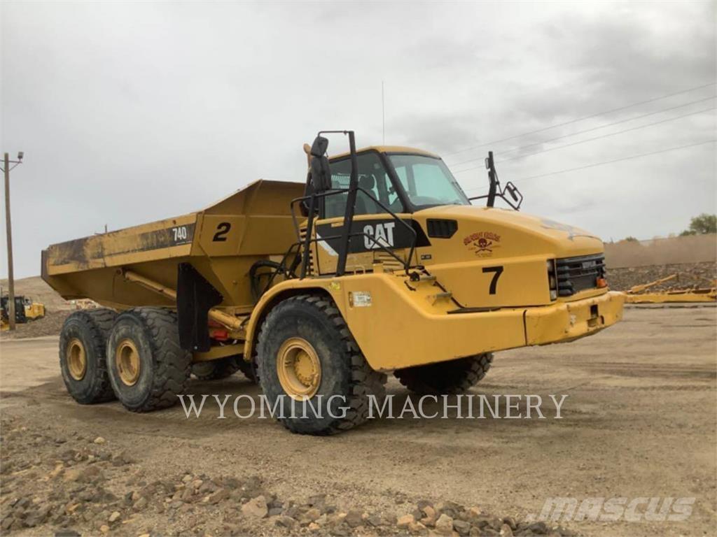 CAT 740 연결식 홀러