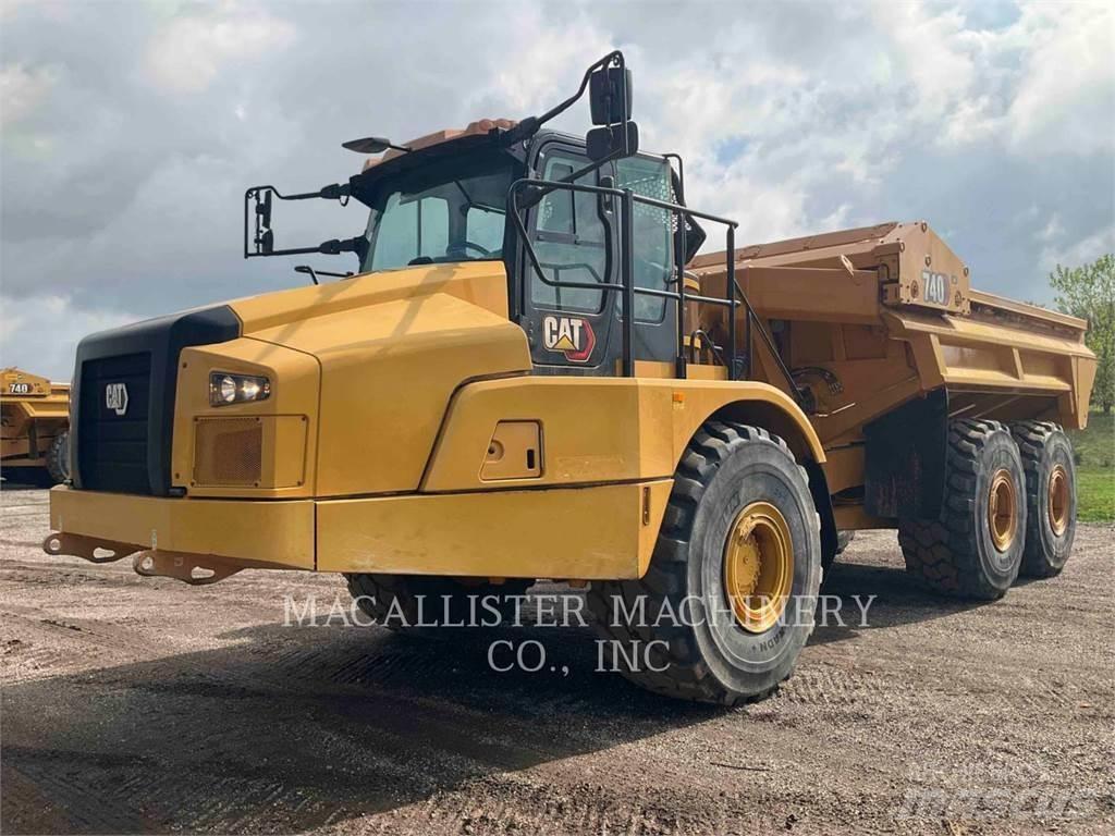 CAT 740 EJECTOR 연결식 홀러