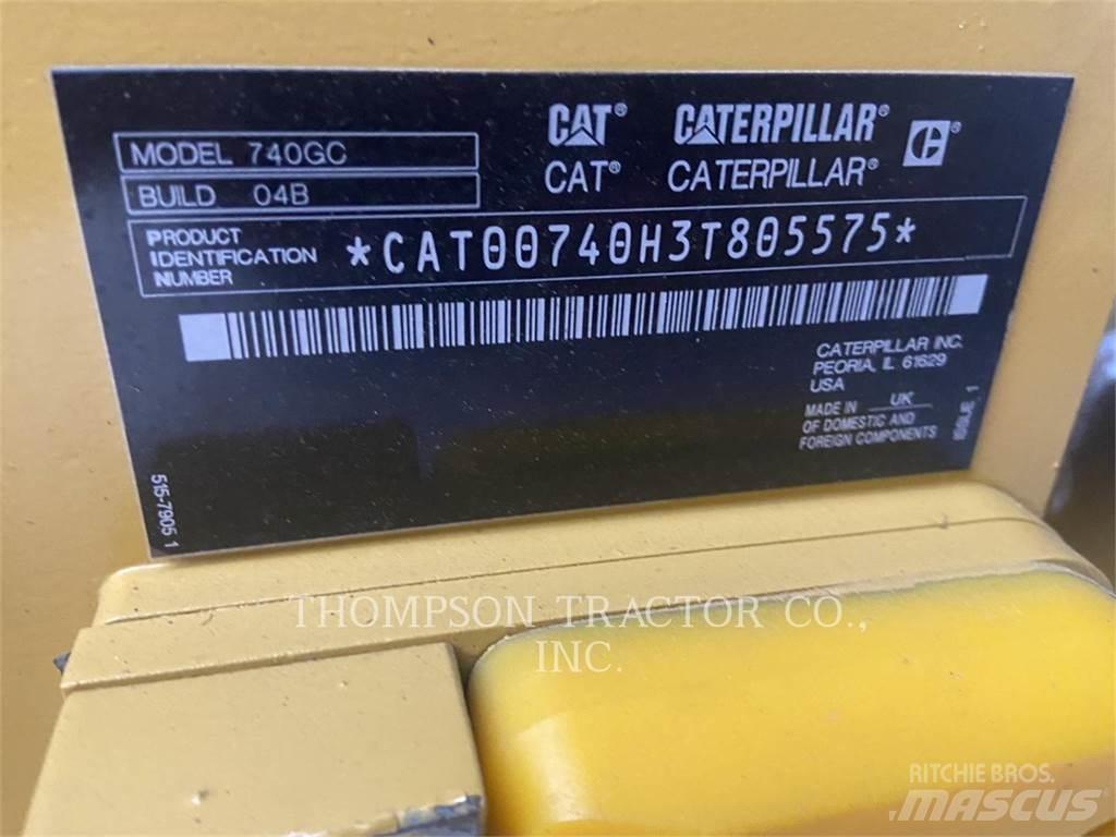 CAT 740 GC 연결식 홀러