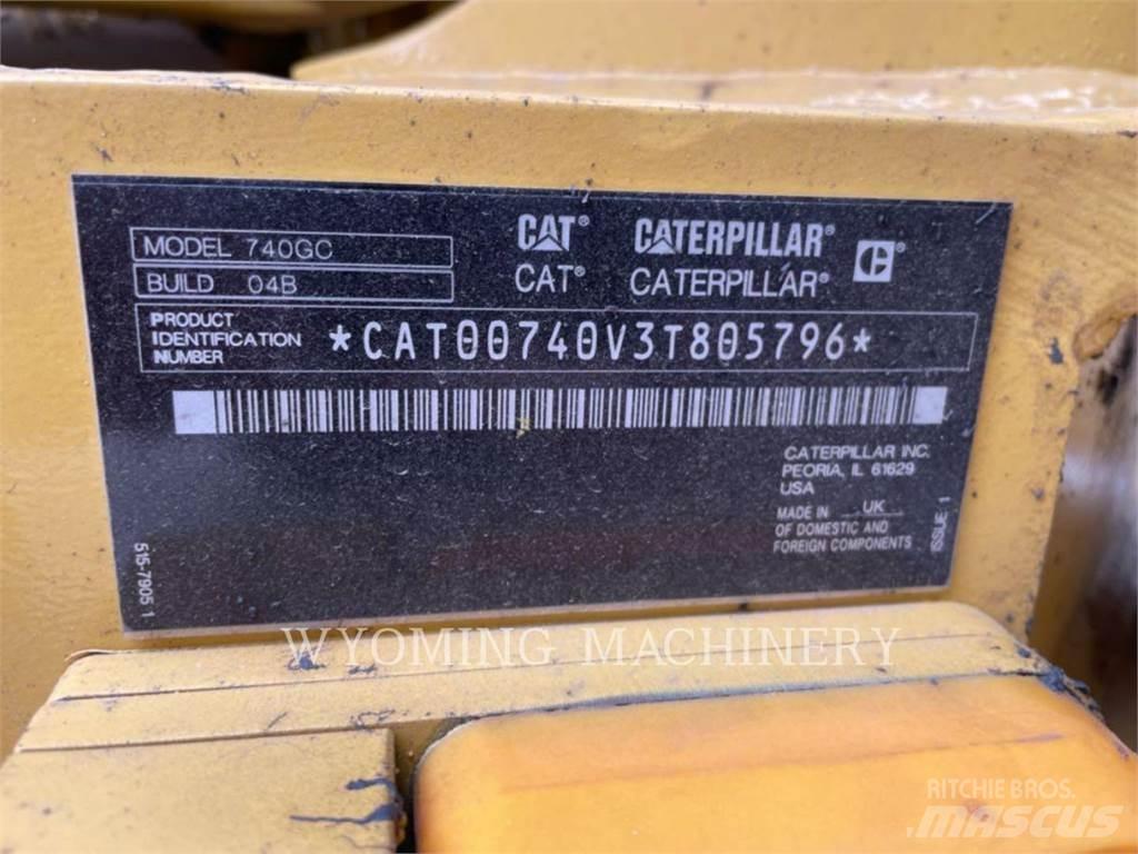 CAT 740 GC 연결식 홀러