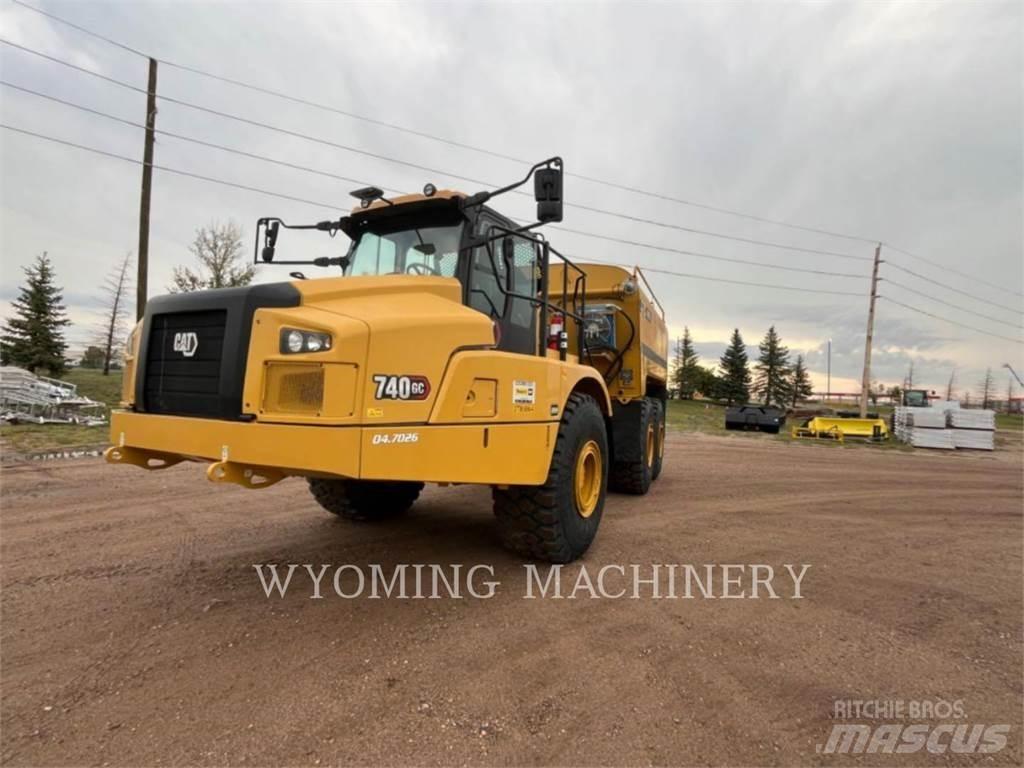 CAT 740 GC 연결식 홀러