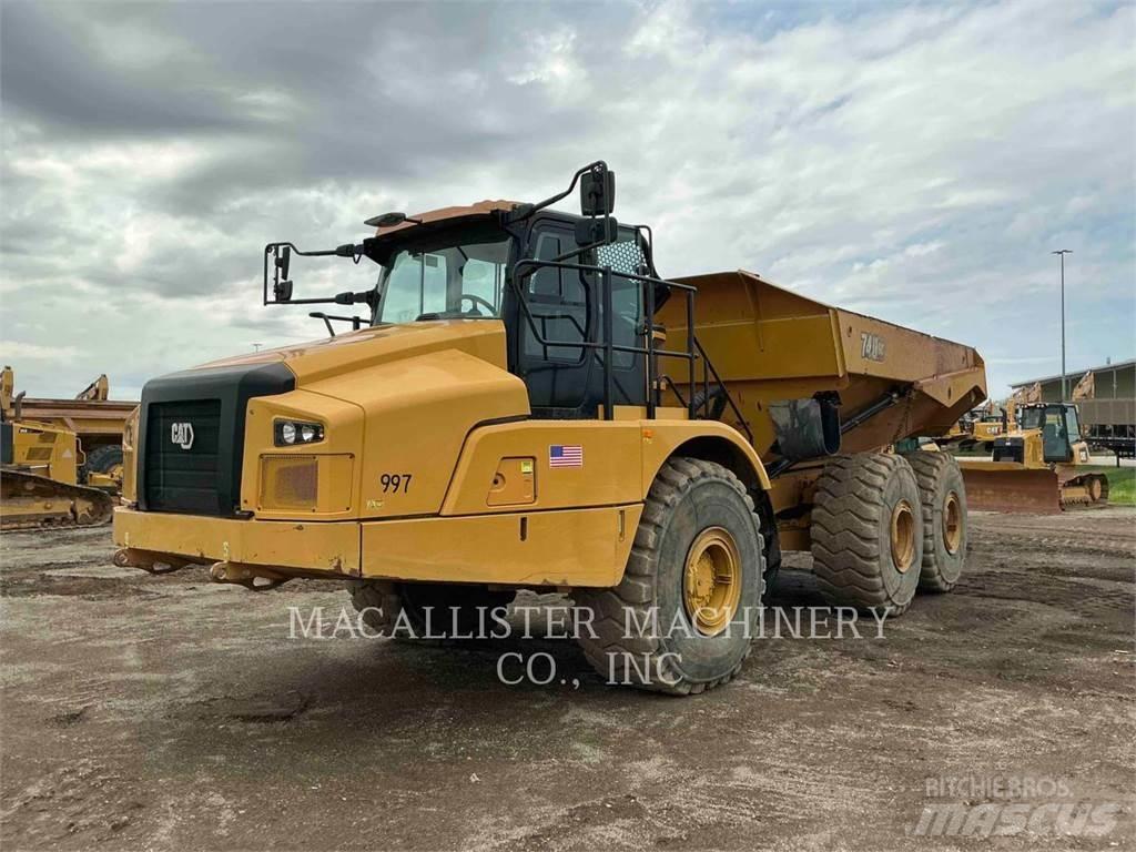 CAT 740 GC 연결식 홀러