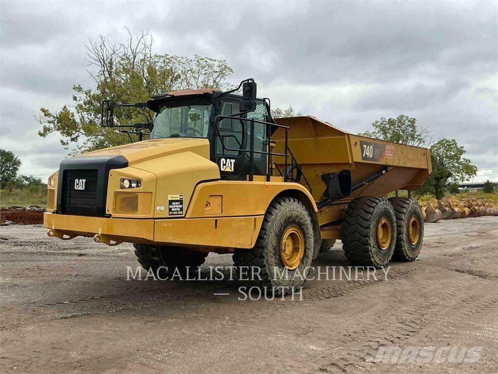 CAT 740 GC 연결식 홀러
