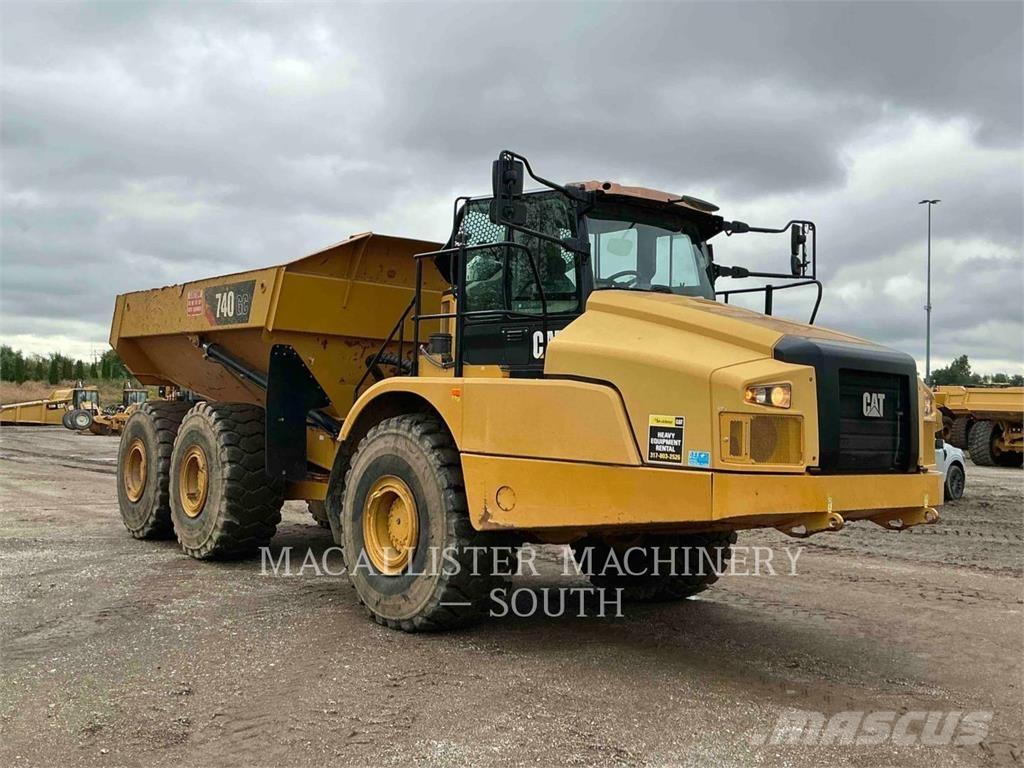 CAT 740 GC 연결식 홀러