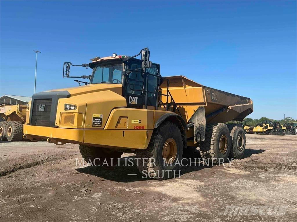 CAT 740 GC 연결식 홀러