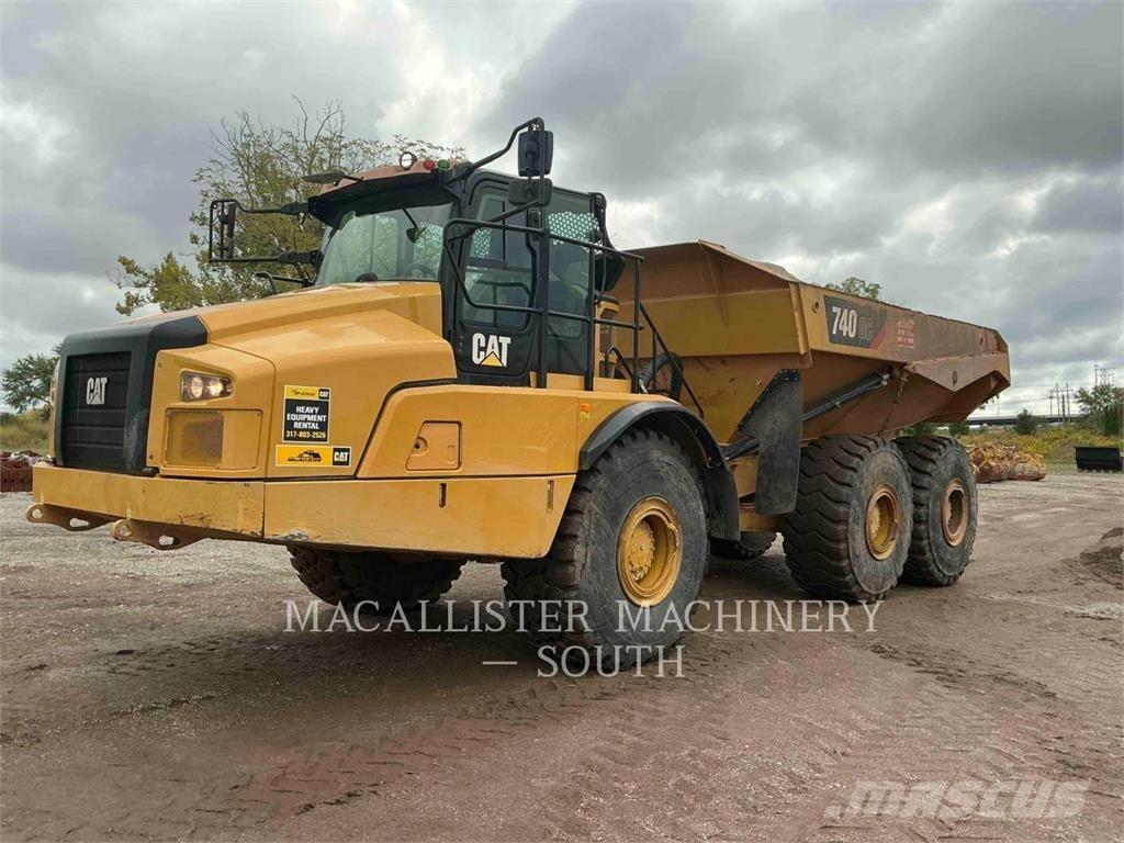CAT 740 GC 연결식 홀러