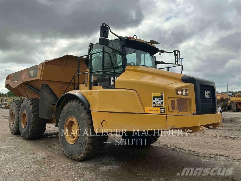 CAT 740 GC 연결식 홀러