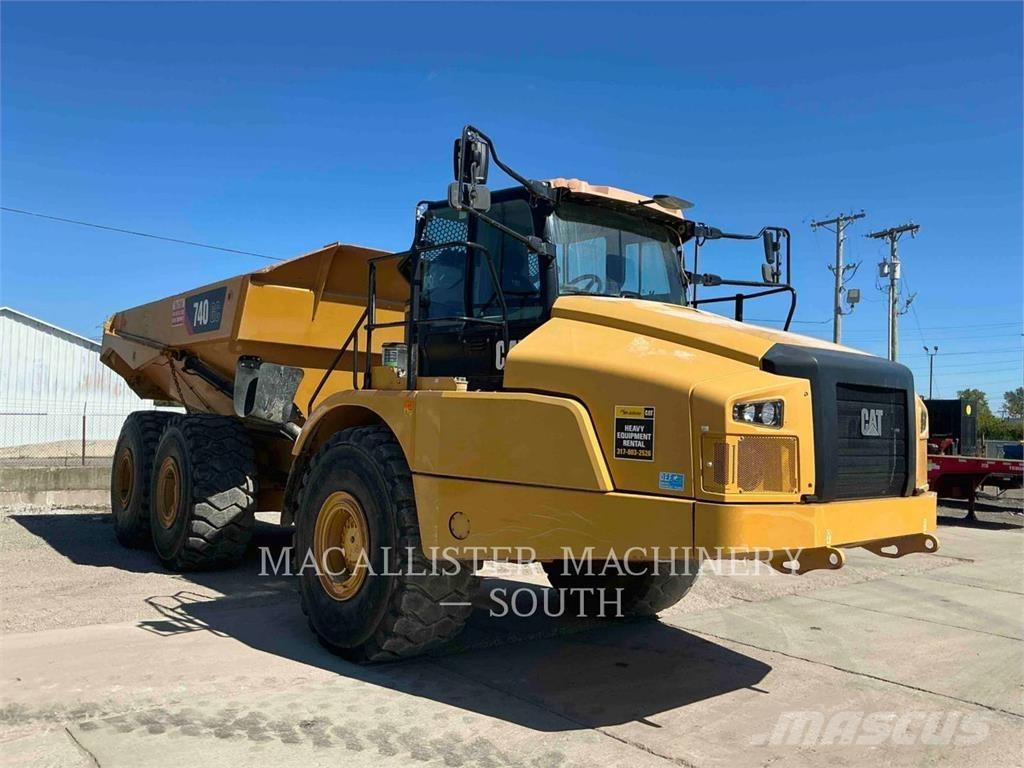 CAT 740 GC 연결식 홀러