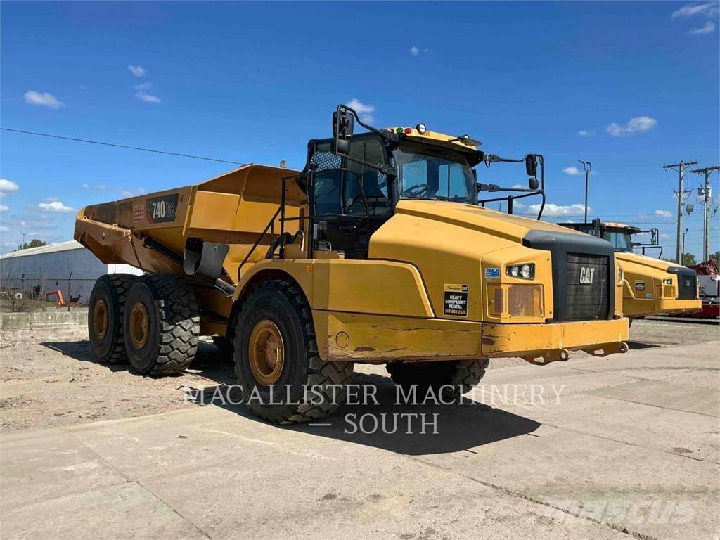 CAT 740 GC 연결식 홀러