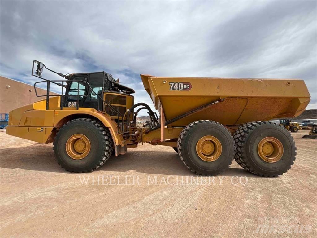 CAT 740 GC TG 연결식 홀러
