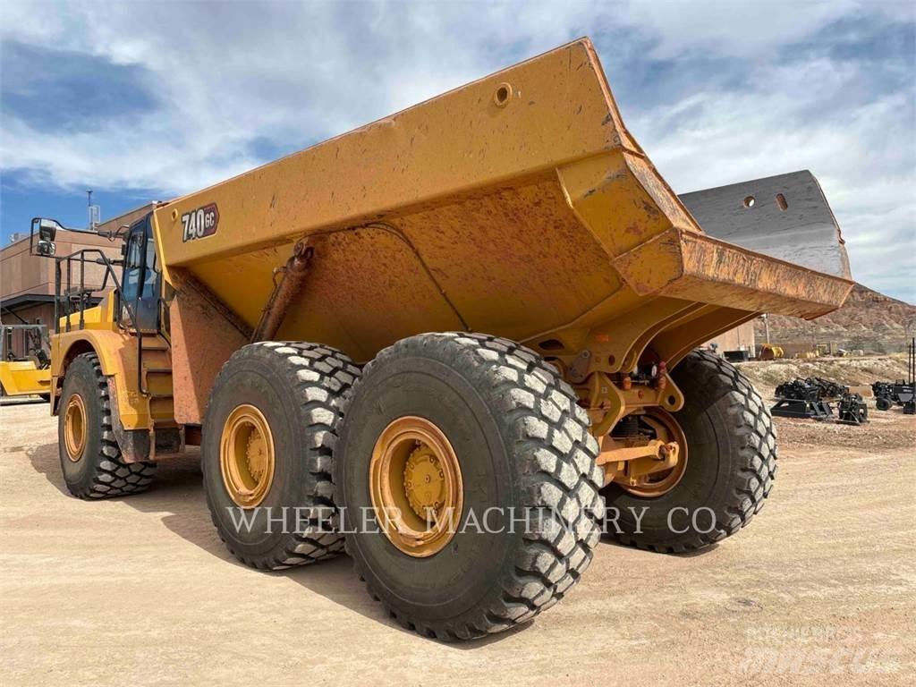 CAT 740 GC TG 연결식 홀러