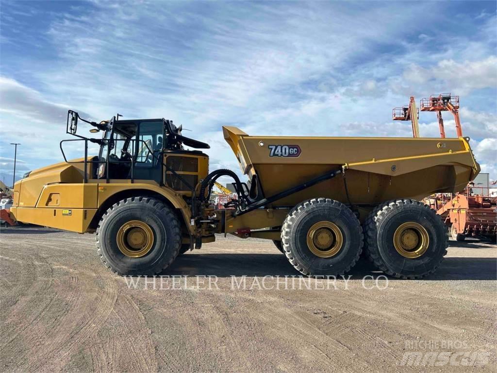 CAT 740 GC TG 연결식 홀러