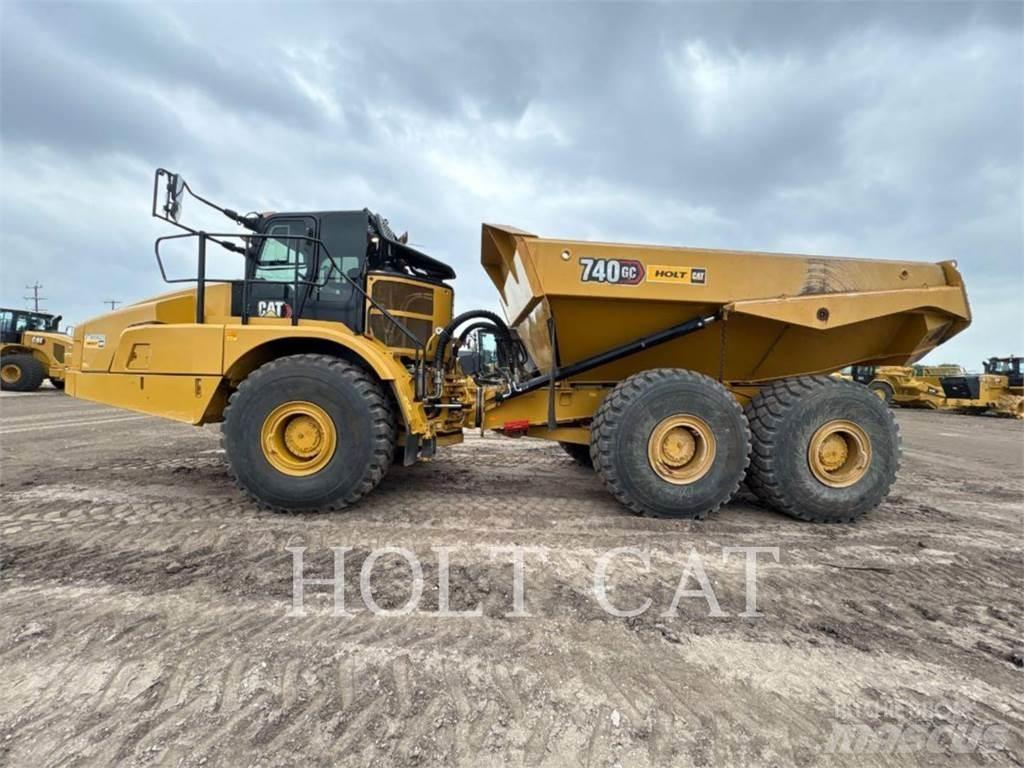 CAT 740GC  휠로우더