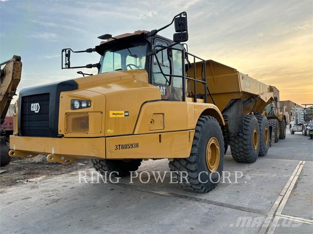CAT 740WW 탱커 트럭