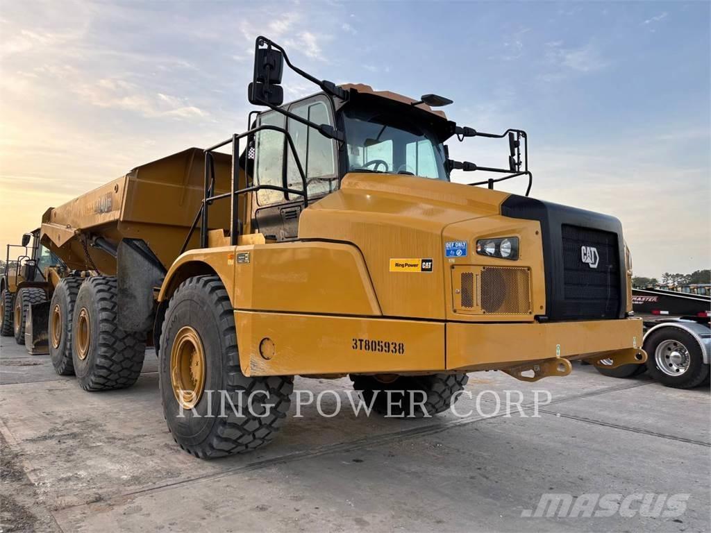 CAT 740WW 탱커 트럭